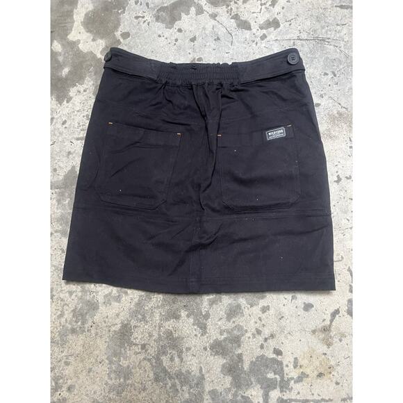 EUC Wildfang Women Small The Essential Work Straight Mini Skirt Black - Picture 2 of 6